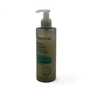 Aveeno Calm + Restore Nourishing Oat Cleanser – Sensitive Skin – 7.8 fl oz Pump
